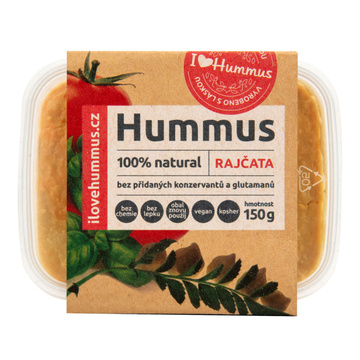 Hummus - cizrnová pomazánka s rajčaty 150 g I love Hummus
